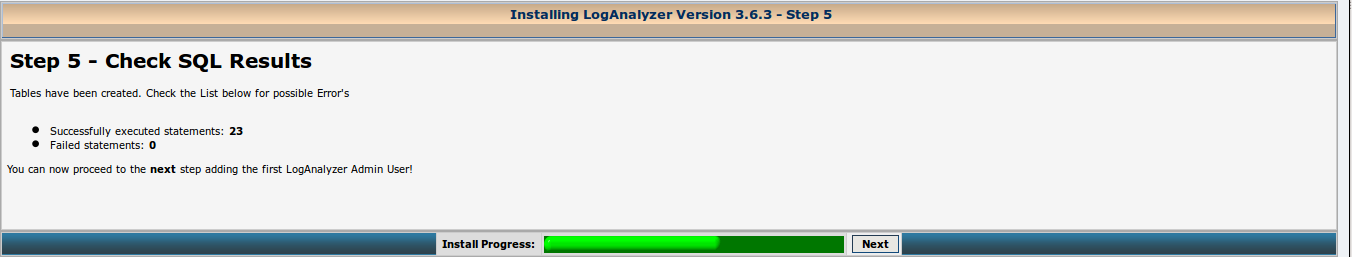 Установка и настройка LogAnalyzer на Debian 6
