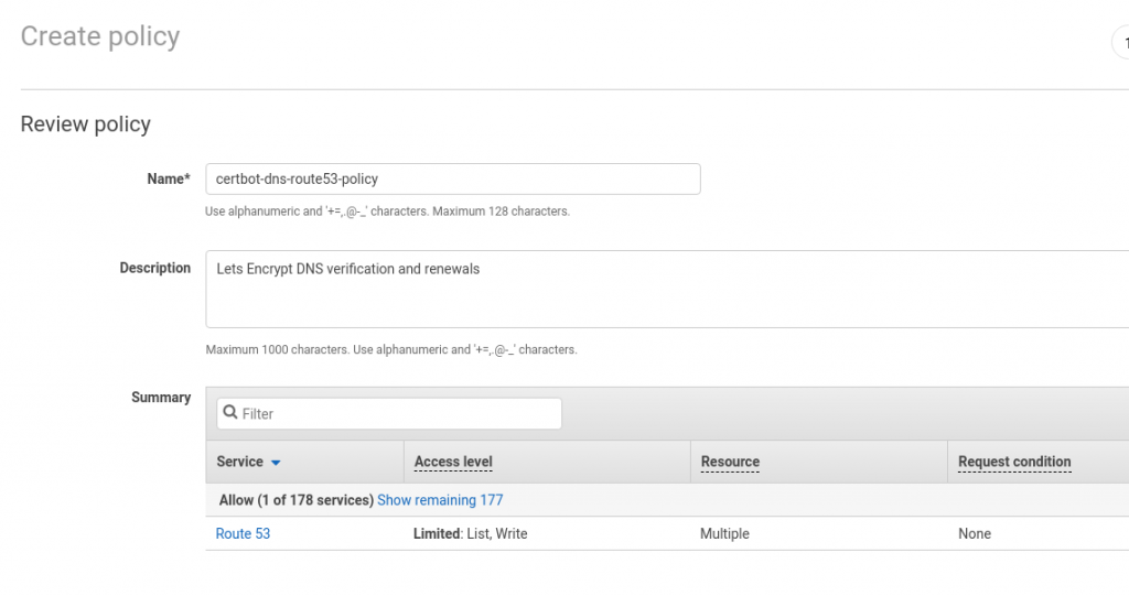 how to grant permission to one zone no dns server