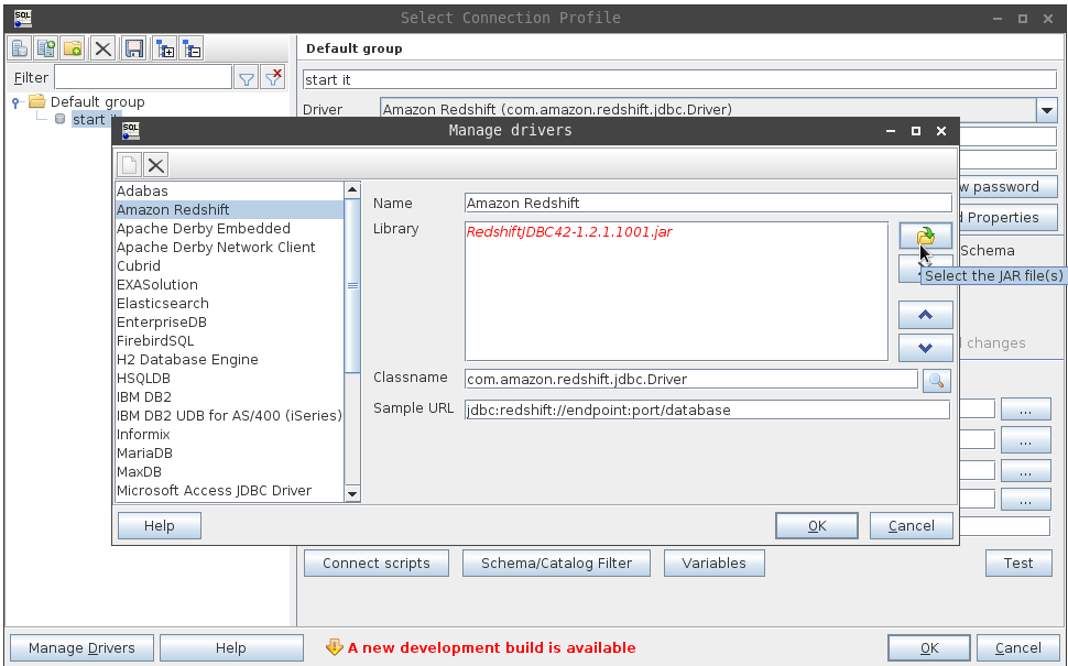 sql workbench redshift tutorial