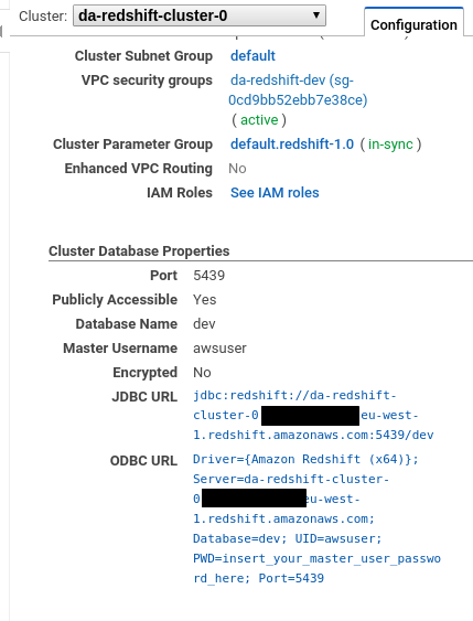 redshift aws pricing