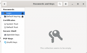 Gnome keyring daemon не отвечает linux mint