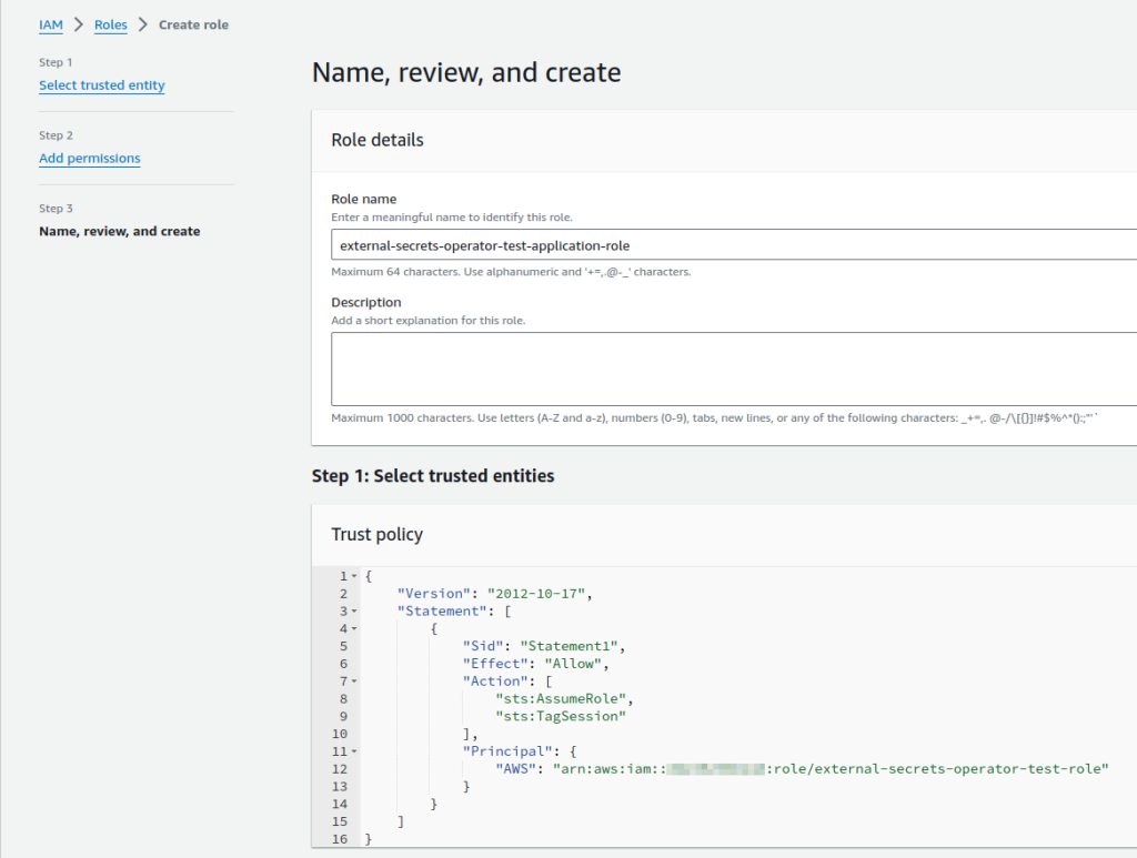 AWS: Kubernetes and External Secrets Operator for AWS Secrets Manager