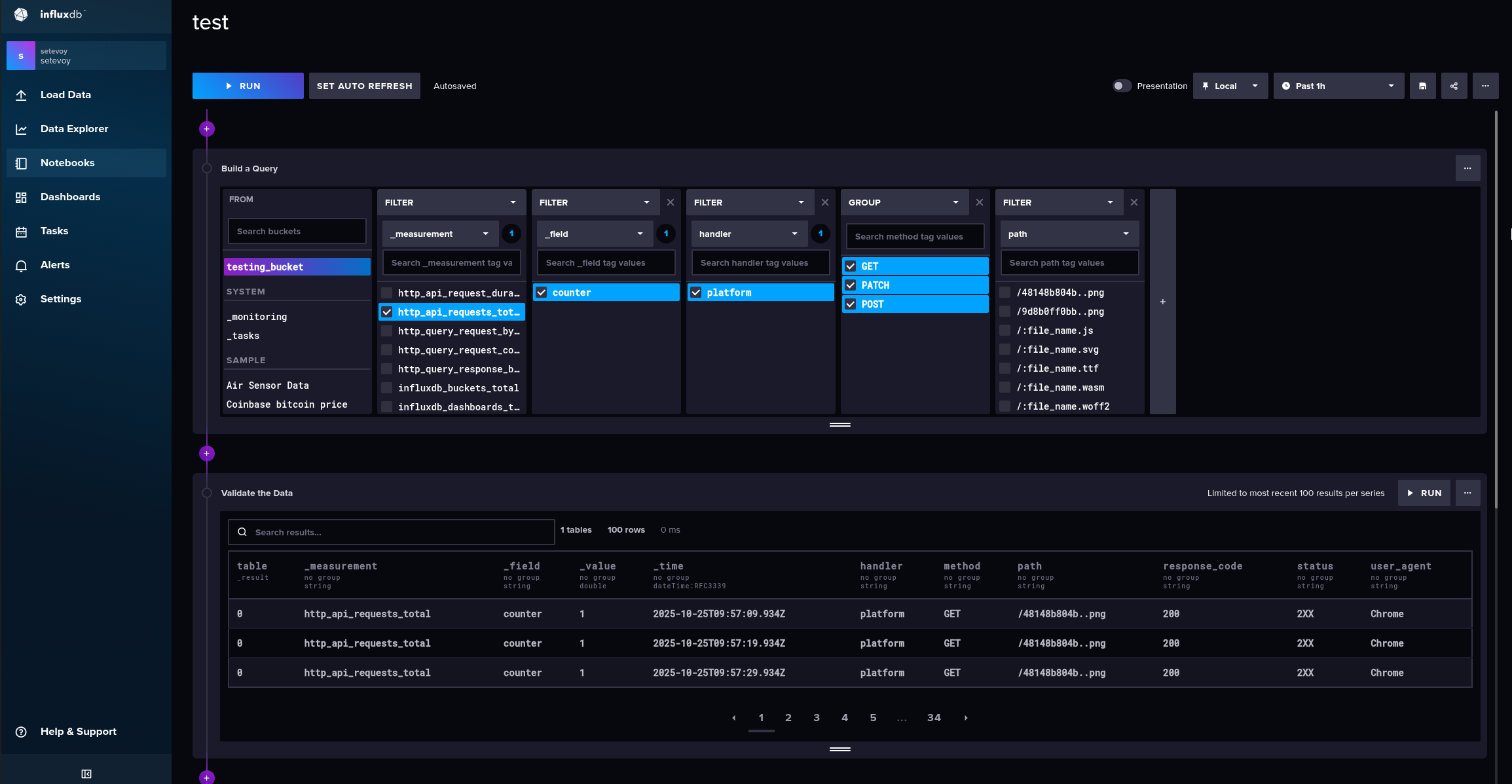 InfluxDB: знайомство і основні можливості