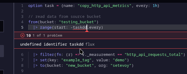 InfluxDB: знайомство і основні можливості
