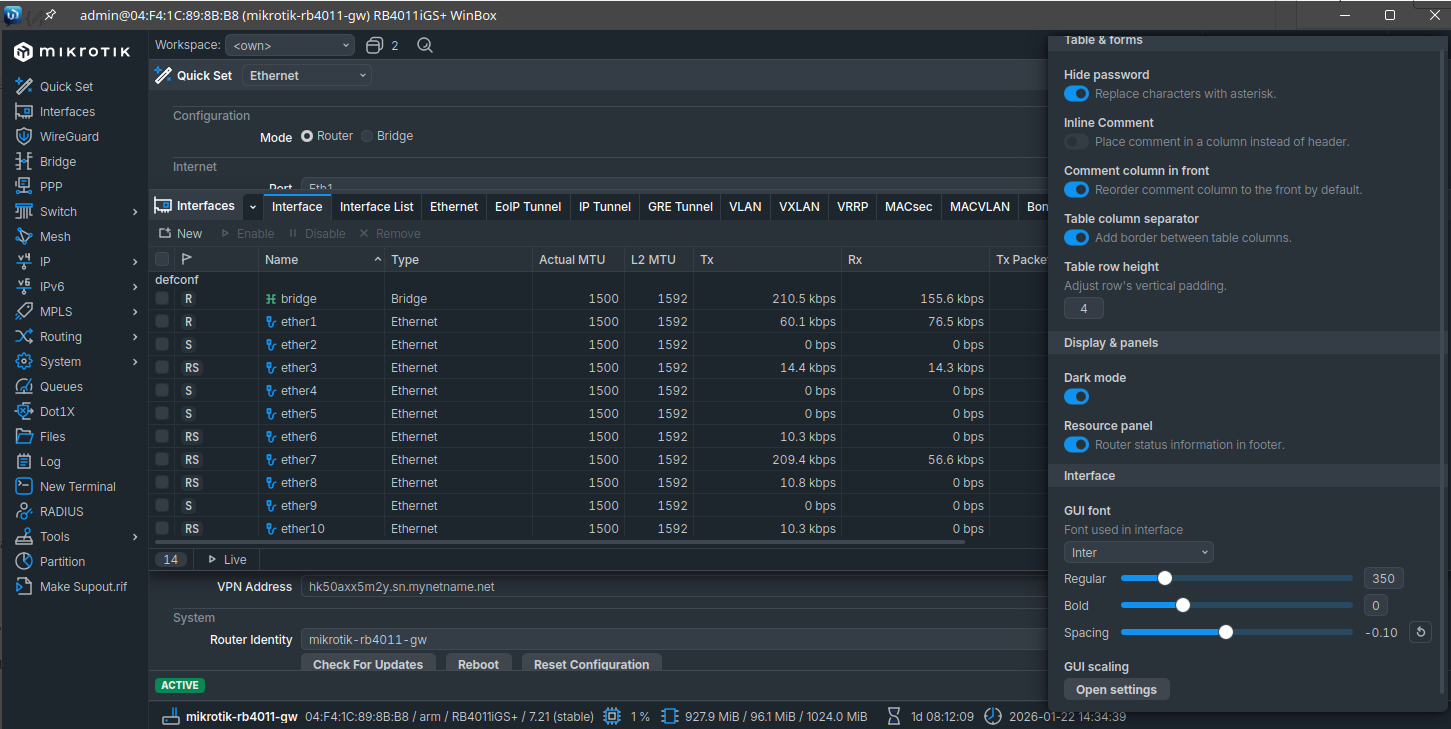 MikroTik: перше знайомство та Getting Started