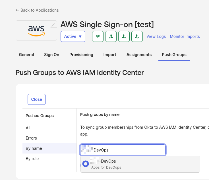 AWS: налаштування Okta SSO з AWS IAM Identity Center